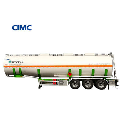 品質  CIMC Fuel Tank Crude Palm Oil 3 Axle Cooking Oil Tanker Semi Trailer With Alloy Tank 工場
