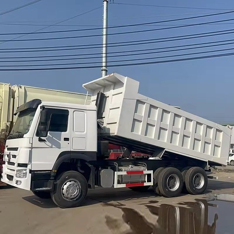 高容量40トン 6x4 371HP 375HP シノトルク ホウ 中古 トンパー ダンプ トラック アフリカ