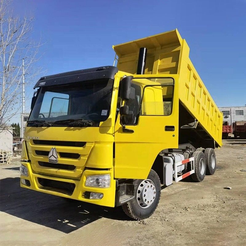 EURO 2 2015 中古ダンプトラック HOWO 371HP 6x4 25 トン 荷重 中古 ターパートラック