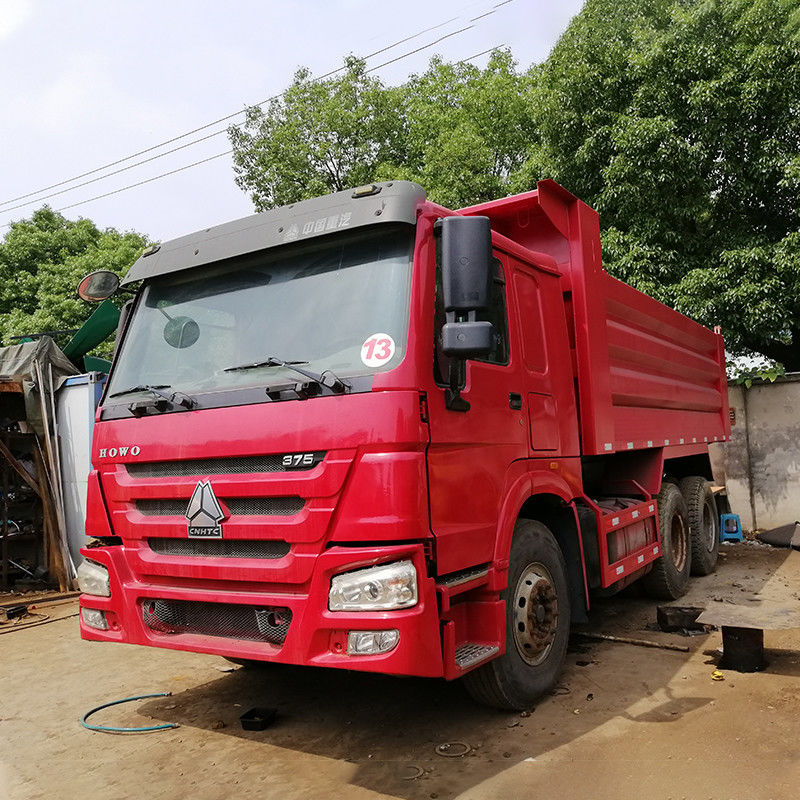 10 前向きトランスミッション シノトラックHOWO 6X4ダンプトラック 371HP WEICHAIエンジン