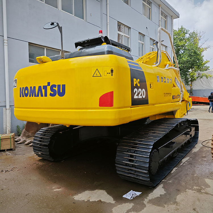 オリジナルエンジンと0.3m3のバケツ容量を持つ小型のコマツゥー掘削機