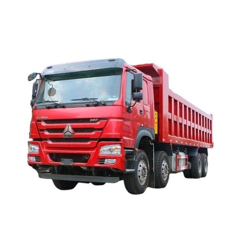 Howo 8x4 371hp 50ton Euro 2 運転 中古ゴミ捨て車 中古ゴミ捨て車