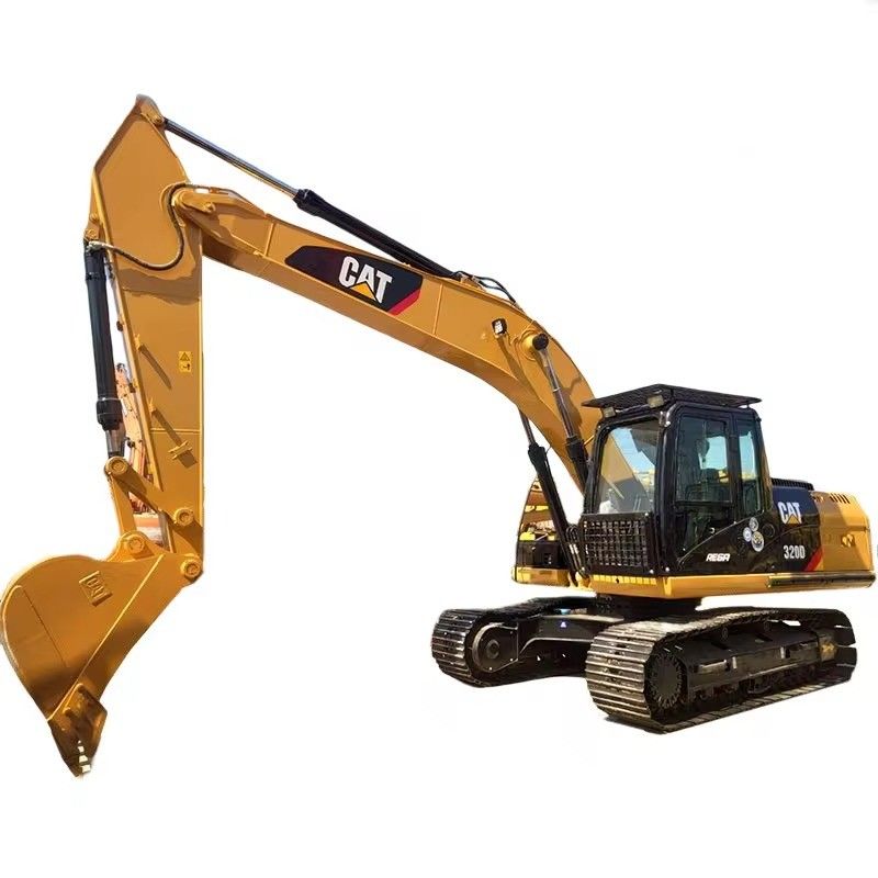 CAT320D2 0.8m3のバケツ容量とオリジナルのCAT C6.4ACERTエンジンを持つ古着掘削機