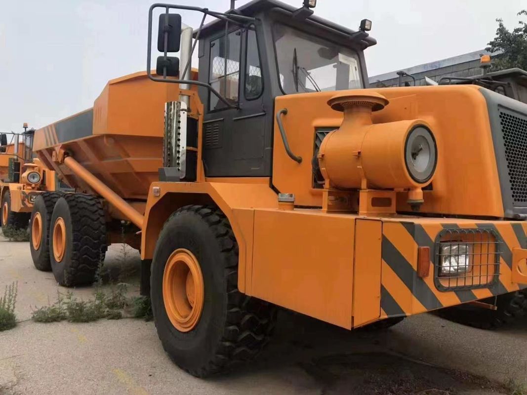 ユーロ2 排放基準 60 トン 6X6 四輪駆動 鉱山用関節式ダンプトラック