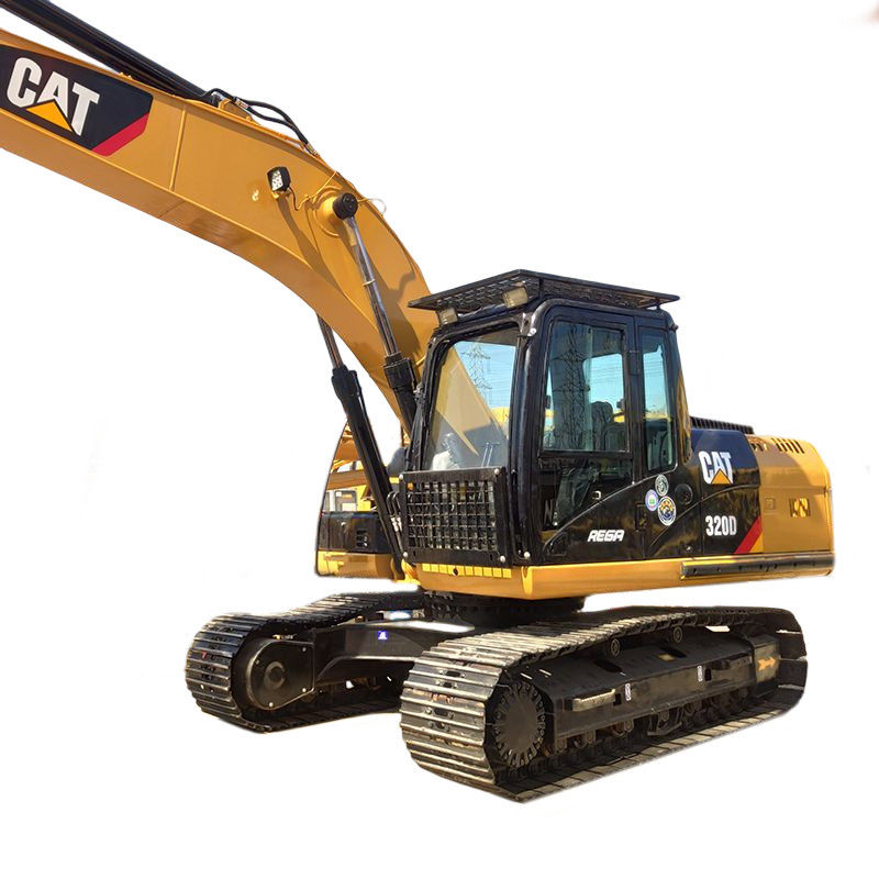20 トン CAT320 掘削機 1m3 バケツと 103kw の電力を持つ使用 クローラー掘削機