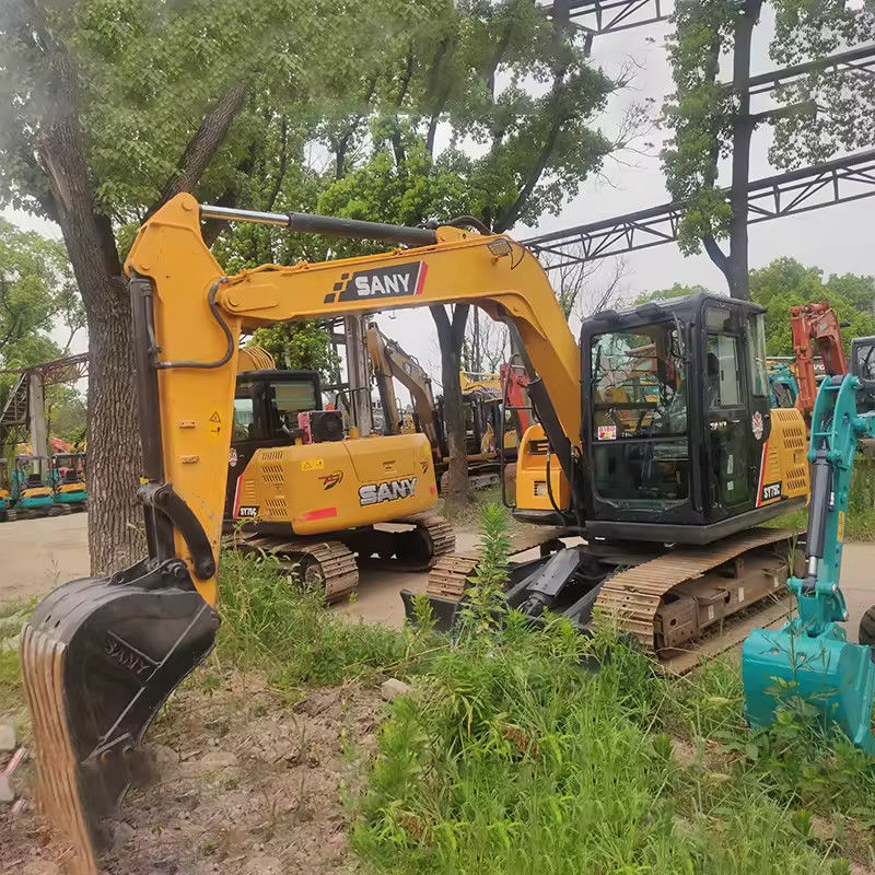 サニー8トンの掘削機 中古掘削機 0~2000 作業時間 機械重量 7280 kg