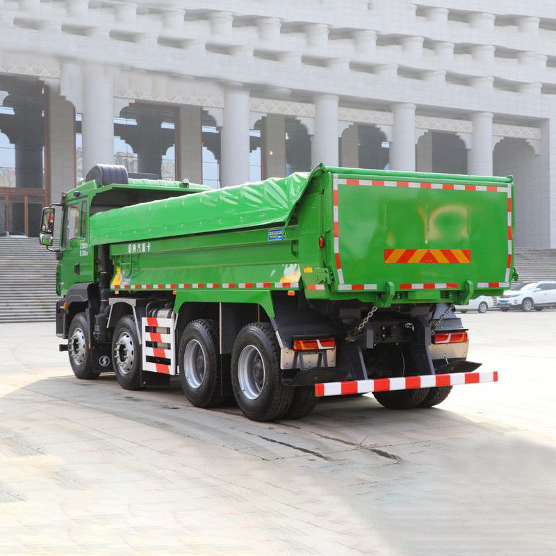 タンザニアのシャックマンF3000 8x4 ターパーダンプトラック 手動窓と寸法 L x W x H