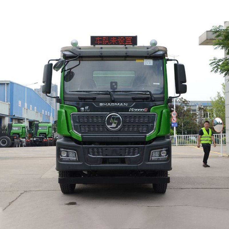 普通の運転席 Shacman 8x4 371 375 380 420 hp 12ホイラー 40トンのティッパーダンパートラック