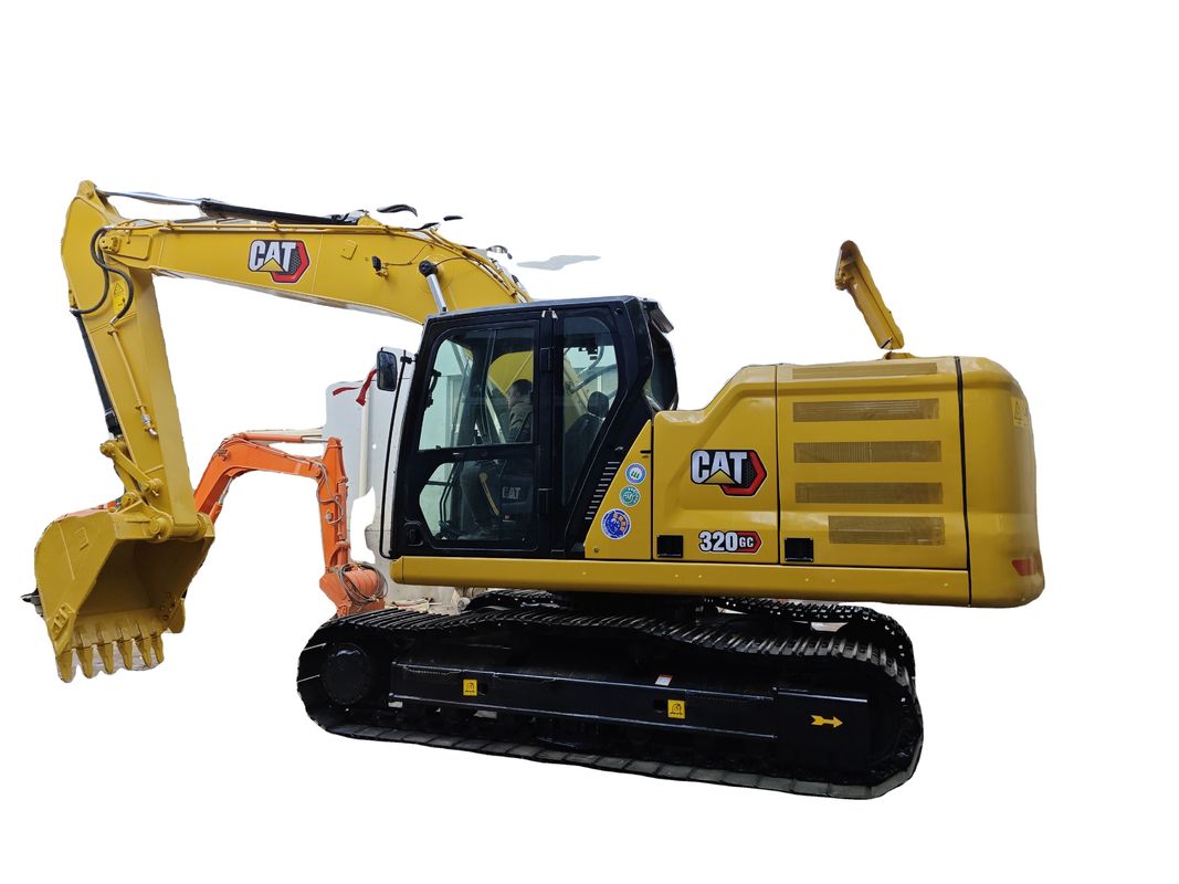 高効率の原始エンジン CAT 320d クローラー掘削機 状態良好