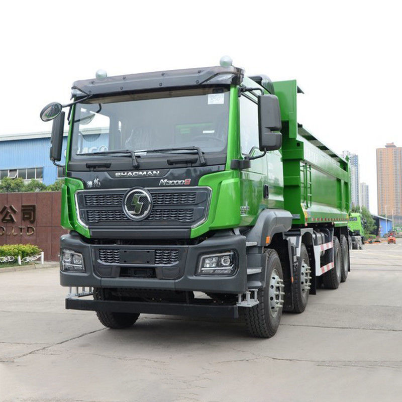 8x4 12 輪 Shacman ダンプ トラック 道路建設のための重荷性能