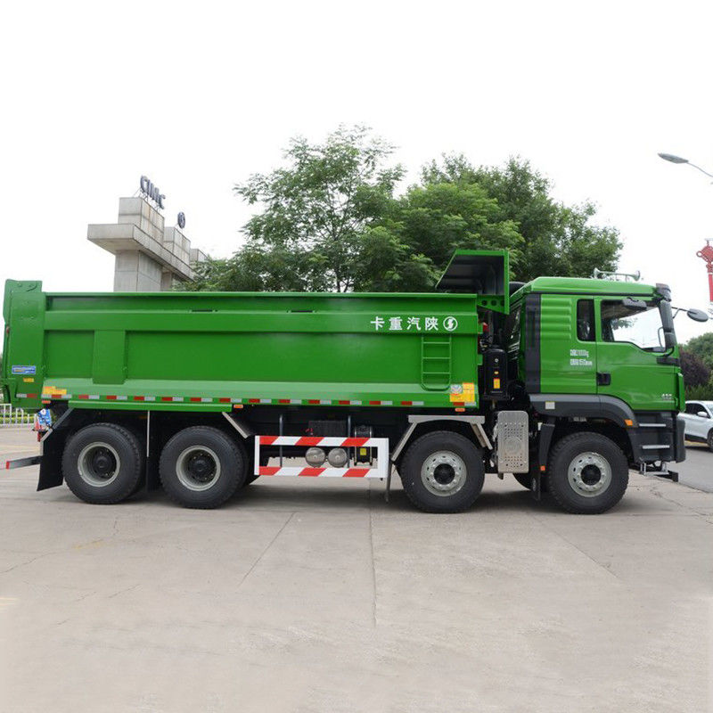 8x4 12 輪 Shacman ダンプ トラック 道路建設のための重荷性能