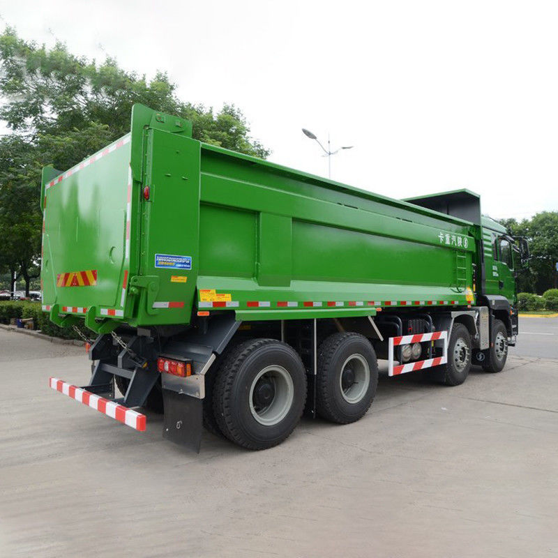 8x4 12 輪 Shacman ダンプ トラック 道路建設のための重荷性能