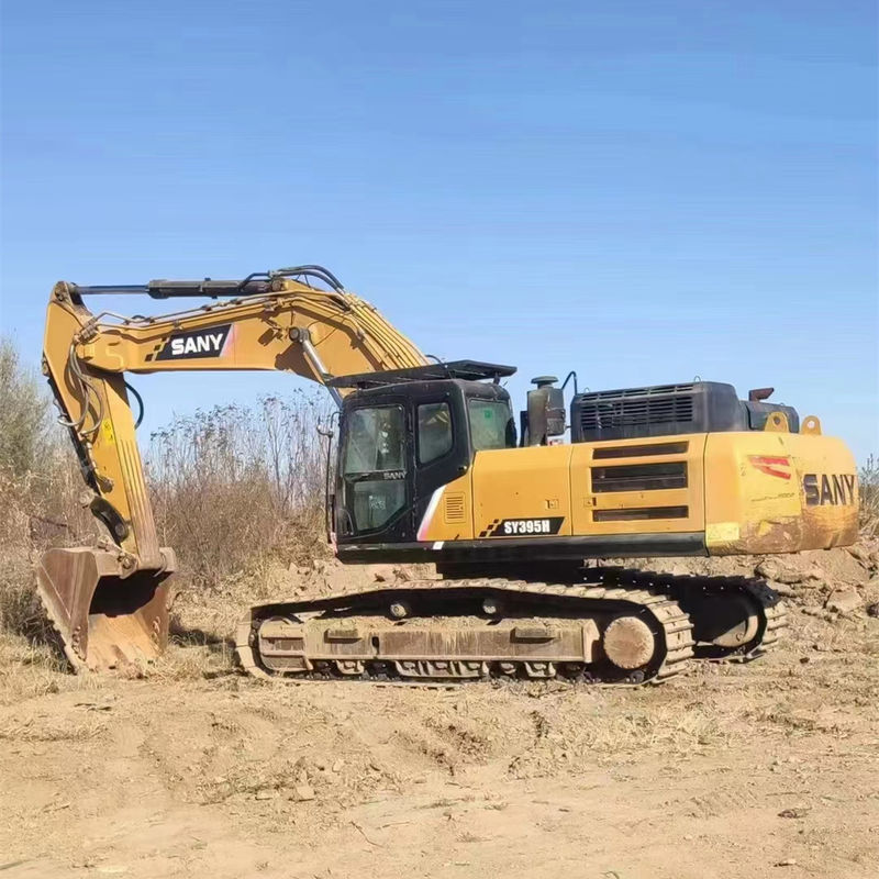 SANY 395h 掘削機 40トンのクローラー掘削機 245kN バケット掘削力