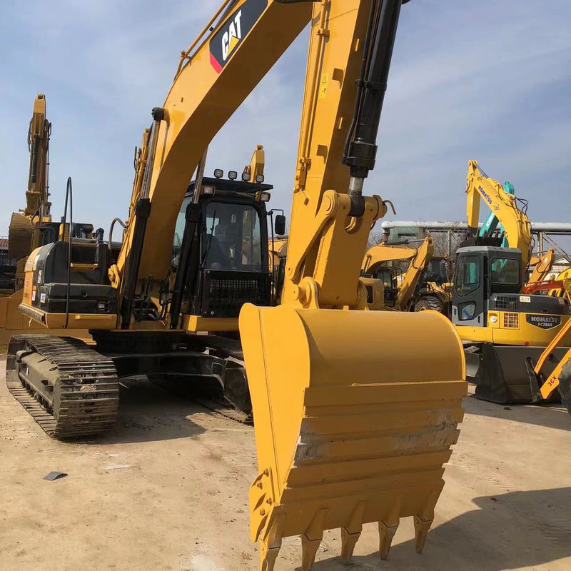 2001年~2000年 作業時間 CAT 320D 20トンの水力クローラー掘削機 状態良好