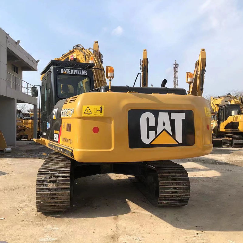 2001年~2000年 作業時間 CAT 320D 20トンの水力クローラー掘削機 状態良好