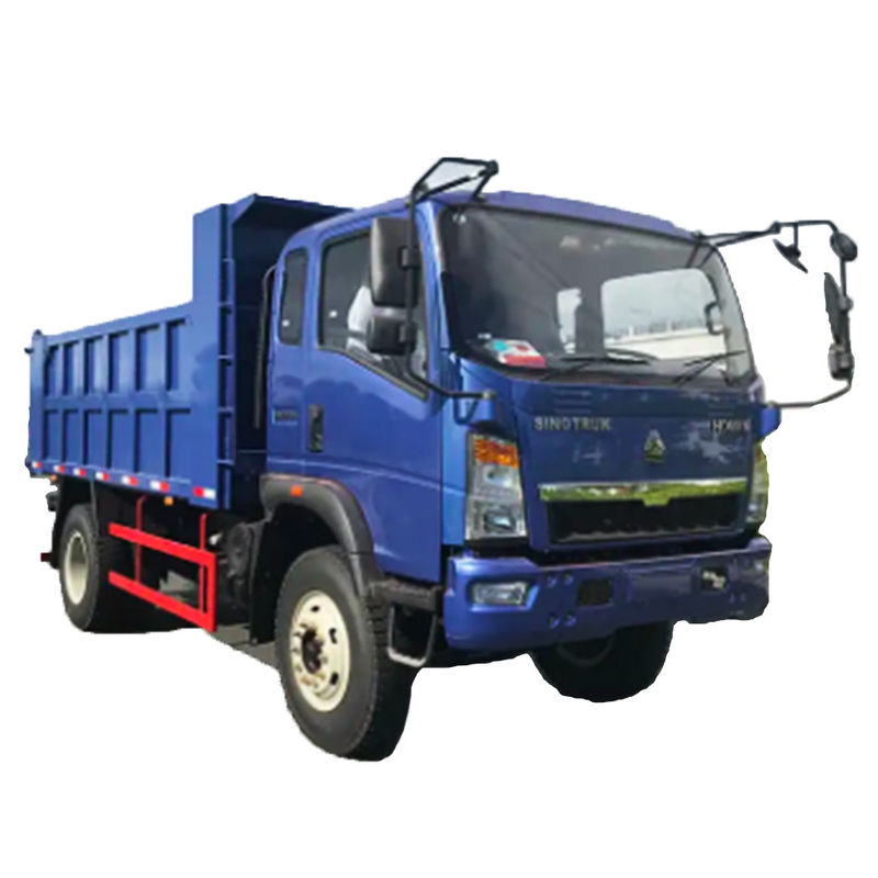 2人の乗客 ユンナイエンジン シノトラック ホマン 4*2 ミニティッパー ダンプトラック 8-12トンの軽トラック