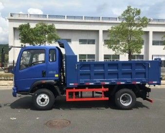 2人の乗客 ユンナイエンジン シノトラック ホマン 4*2 ミニティッパー ダンプトラック 8-12トンの軽トラック