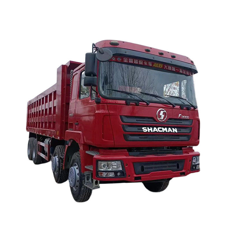 380hp Shacman ダンプトラック 4x2 6x4 8x4 10 前向きシフト番号付きの中古ティッパートラック