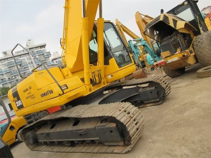 バケット 0.9CBM コマツー 中古 掘削機 PC 200 指 重作業用重作業機器