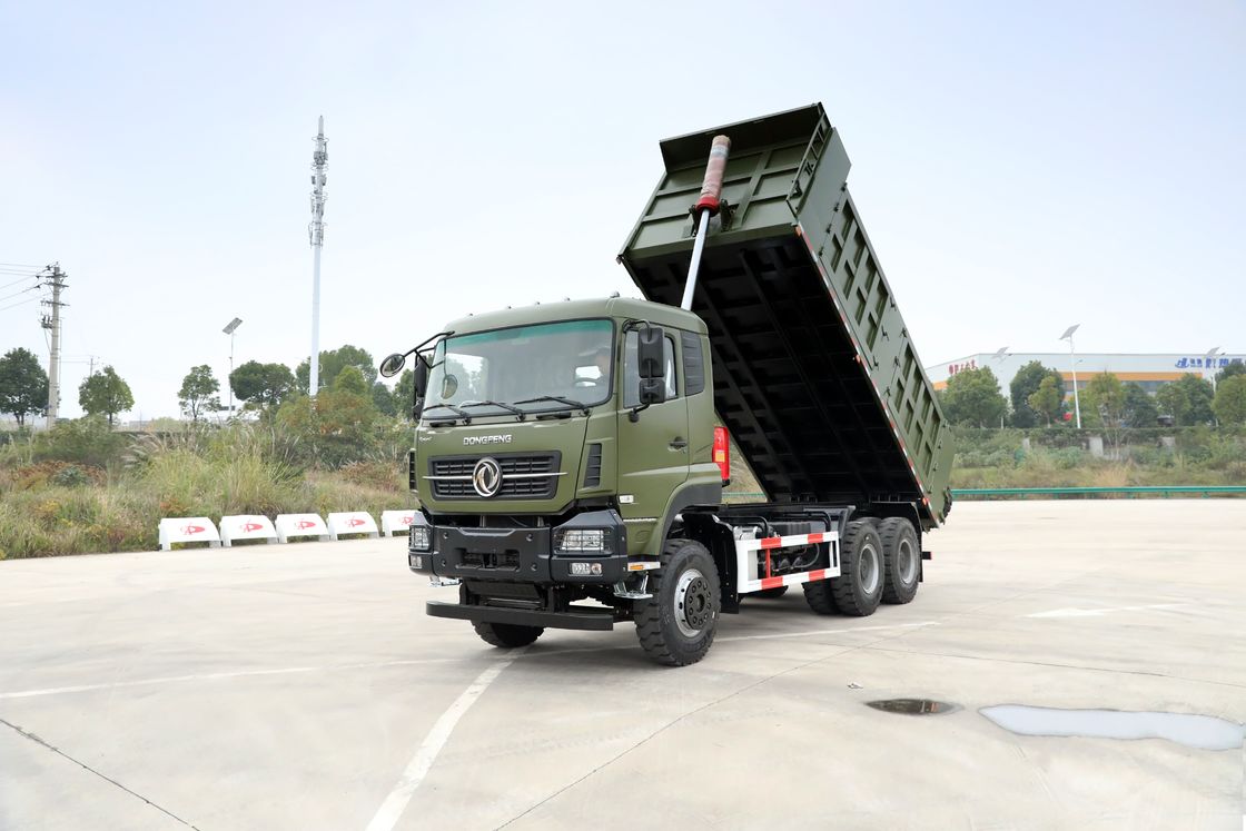 ドンフェン6x4 ターパートラック 20トンの貨物容量とエアサスペンション 運転席