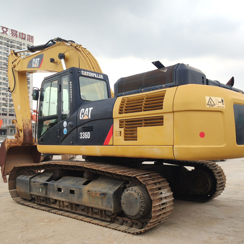 オリジナルエンジン内の砂のために使用される36トンのCat336 クローラー掘削機