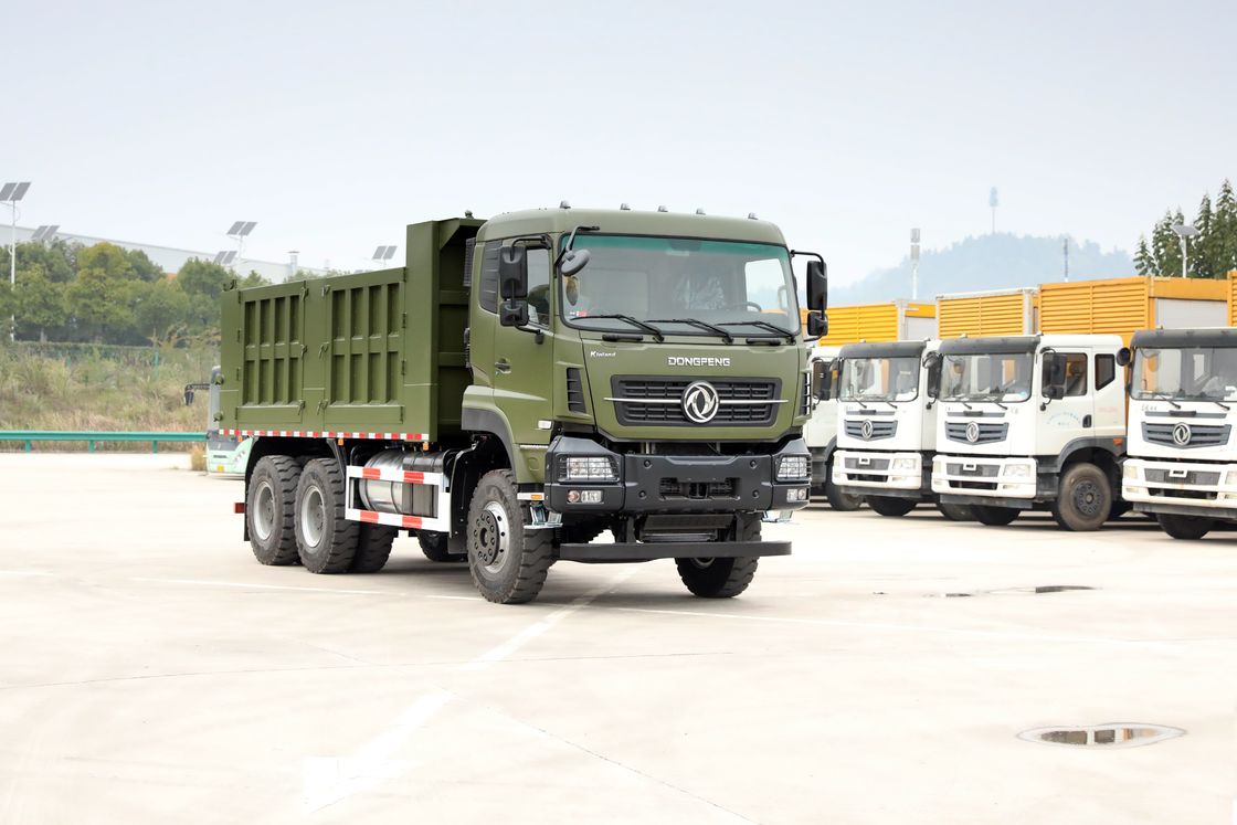 ドンフェン6x4 ターパートラック 20トンの貨物容量とエアサスペンション 運転席