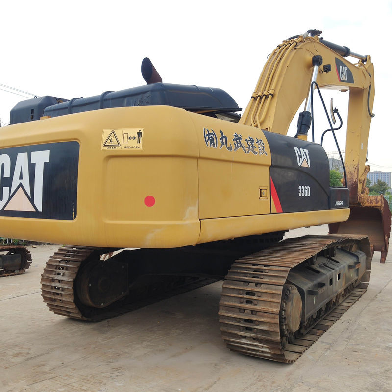 オリジナルエンジン内の砂のために使用される36トンのCat336 クローラー掘削機