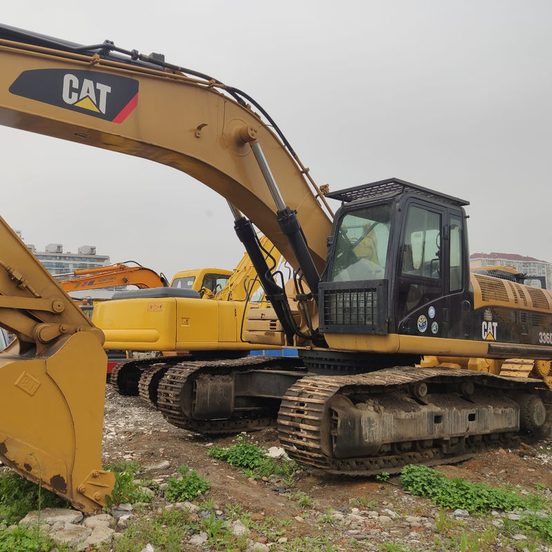 オリジナルエンジン内の砂のために使用される36トンのCat336 クローラー掘削機