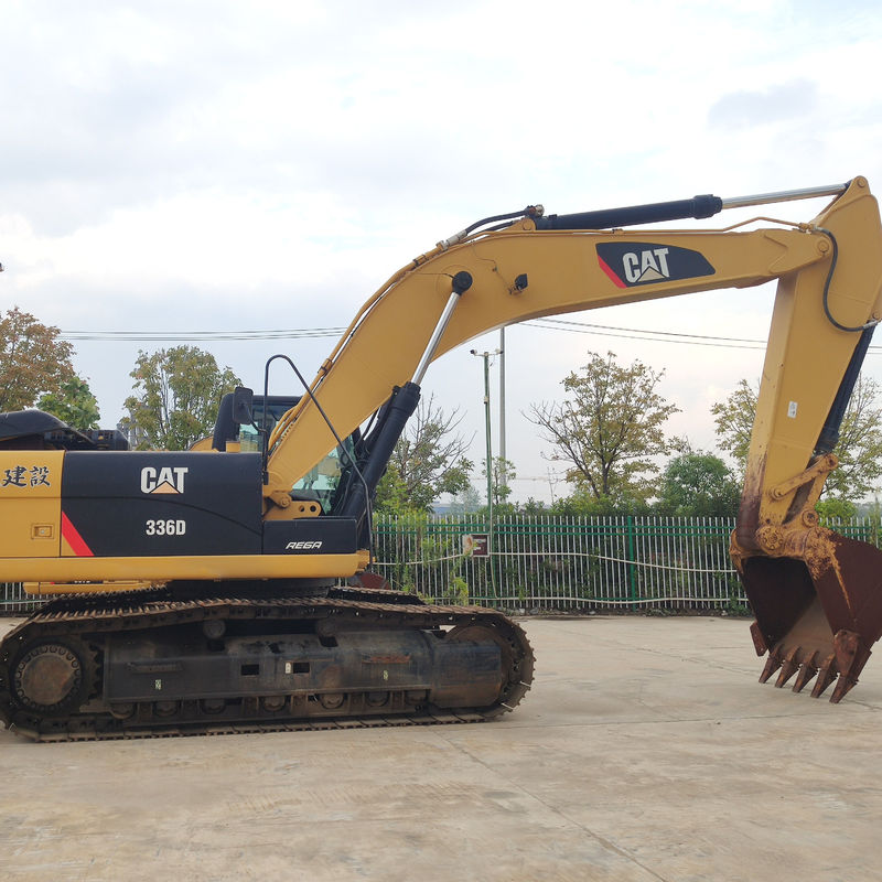 オリジナルエンジン内の砂のために使用される36トンのCat336 クローラー掘削機