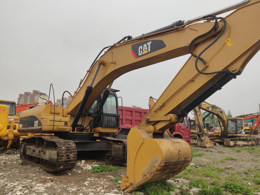 オリジナルエンジン内の砂のために使用される36トンのCat336 クローラー掘削機
