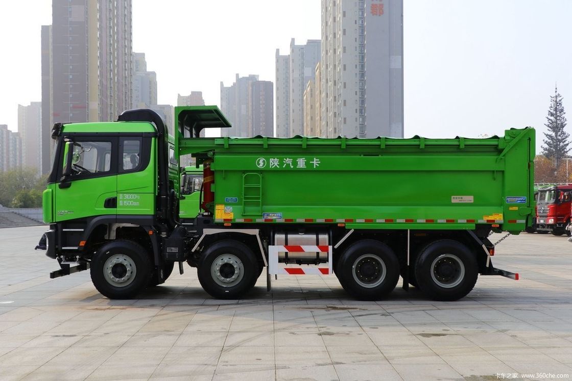30-50トンの使用品 Shacman X3000 420hp SINOTRUCKギアボックス付き 8x4 ダンプティッパートラック