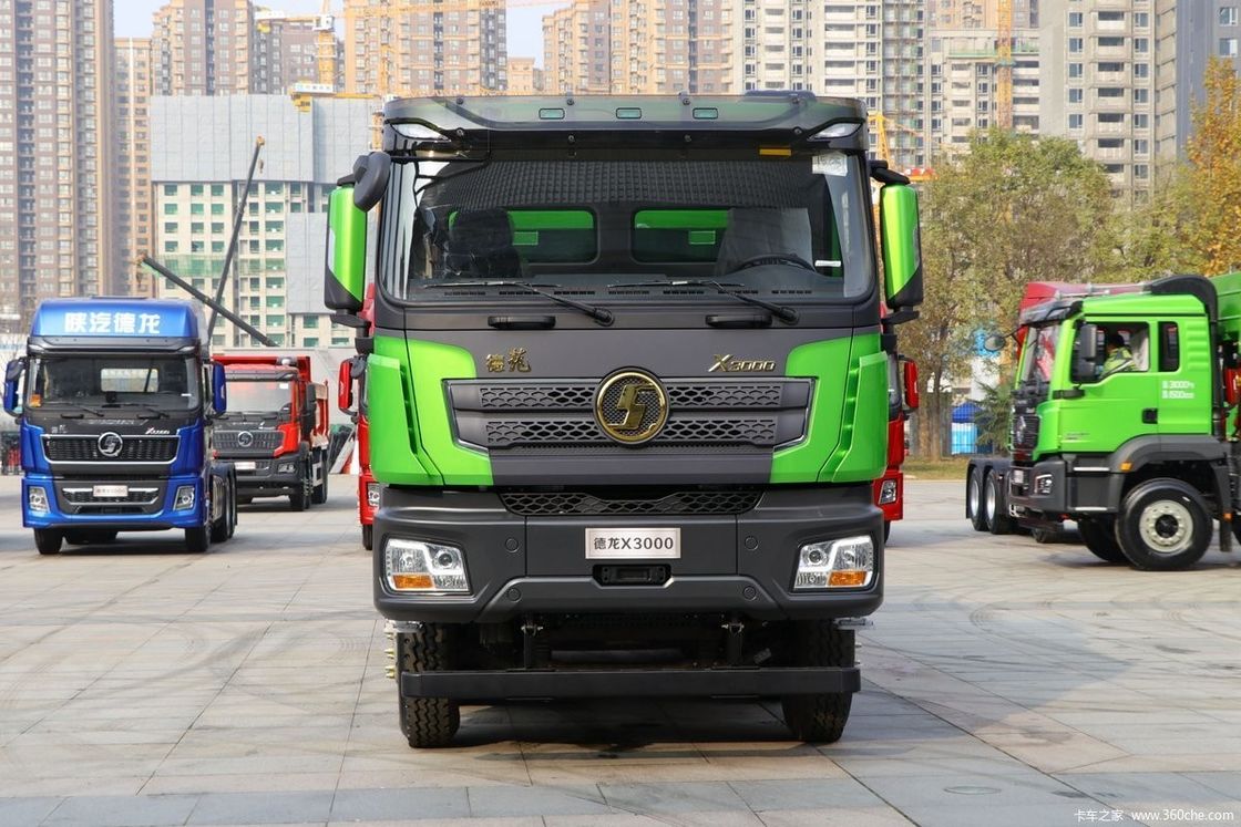 30-50トンの使用品 Shacman X3000 420hp SINOTRUCKギアボックス付き 8x4 ダンプティッパートラック