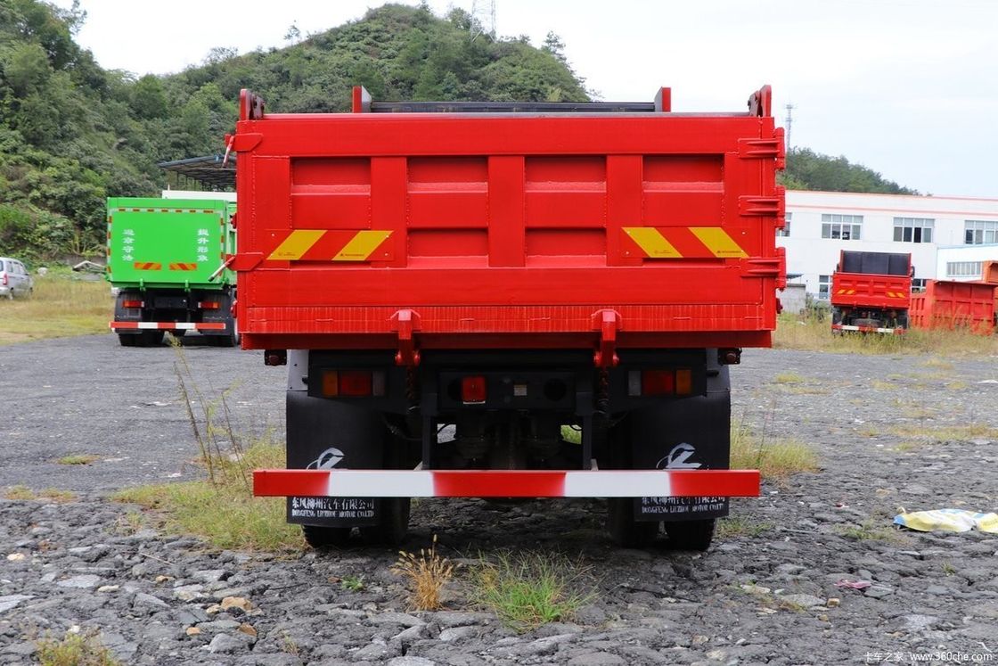 バックシフト番号2 245HP ドンフェン 4x2 建設用ダンプトラック 15-20T
