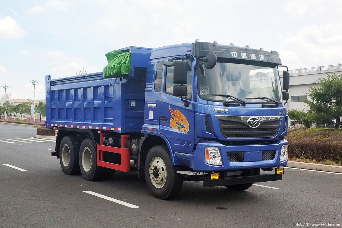 12輪ディーゼルエンジン LHD RHD 8*4/6*4 インフラストラクチャ輸送用ダンプトラック