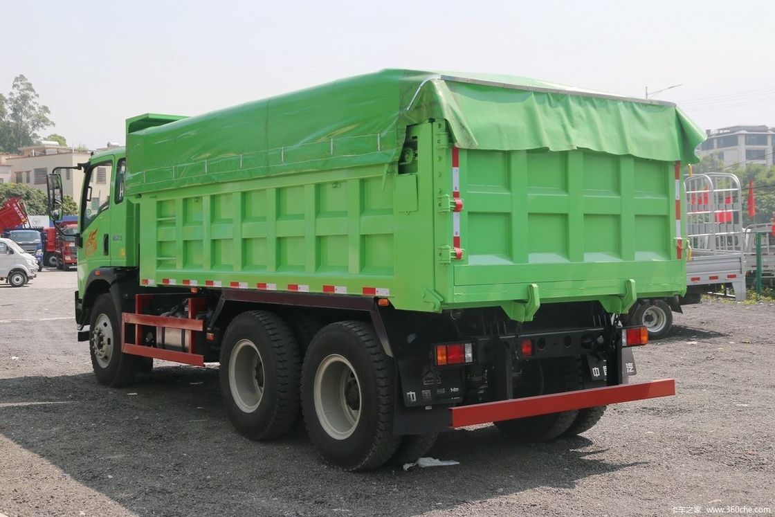 ESCシステム 12ホイールディーゼルエンジン LHD RHD 6*4 Euro 2 排気基準のダンプトラック