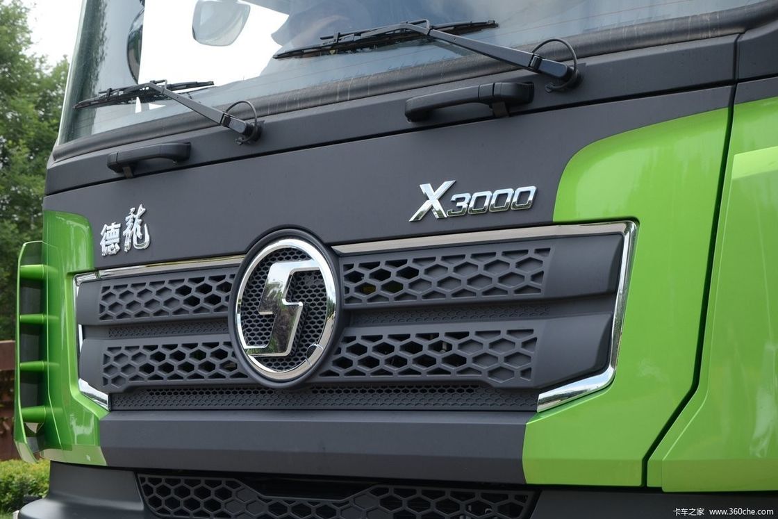 12ホイラー Shacman X3000 ダンプトラック ユーロ2 排気基準と後部カメラなし