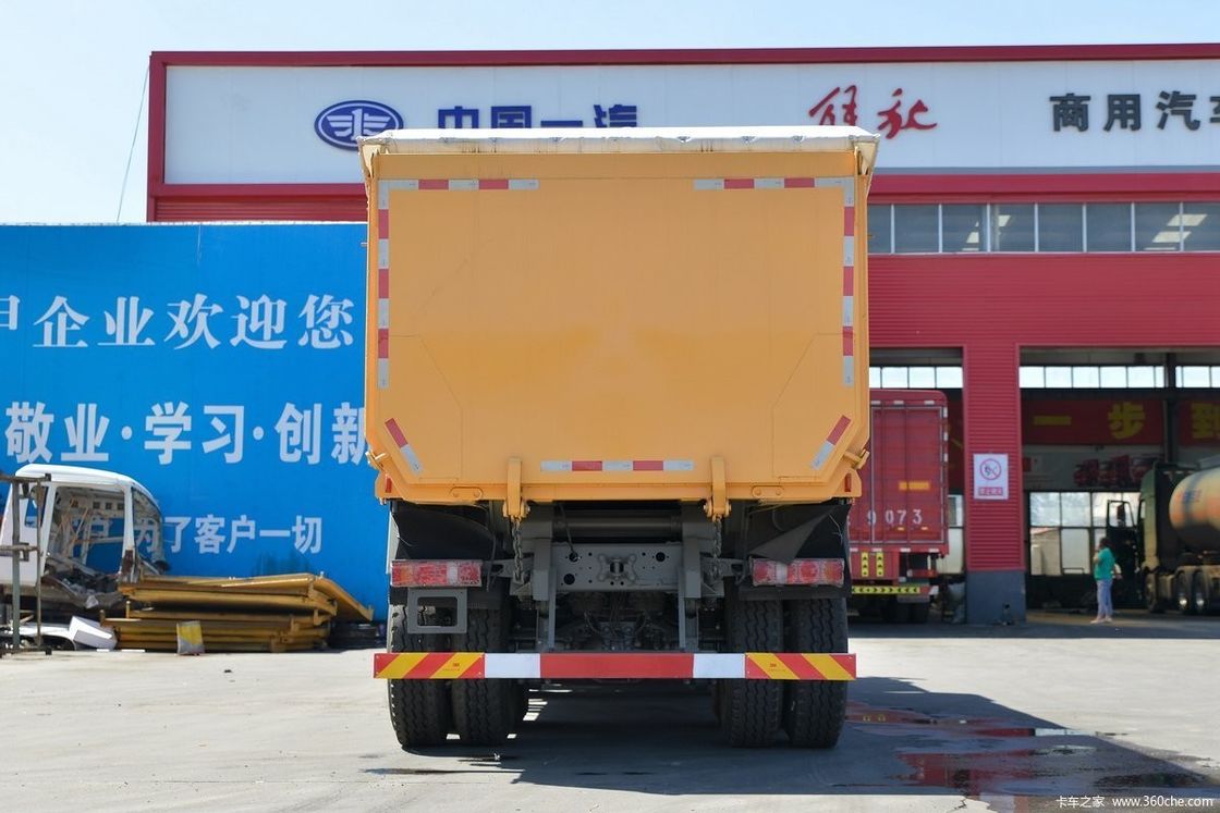 16トンの負荷容量 SITRAK G7W 8x4 400HP クルーズコントロールなしのティッパーダンプトラック