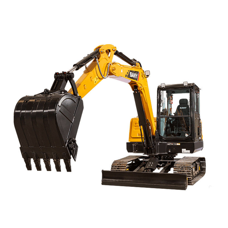 使用済みSANY SY55C 5.5トンの掘削機 低労働時間 0~2000年 2016~2020年