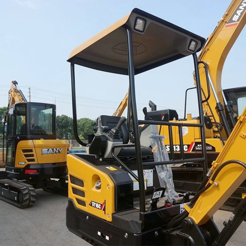 1850kg 1トン SY16C ミニ掘削機 ヤンマーエンジンとユニークな販売ポイント