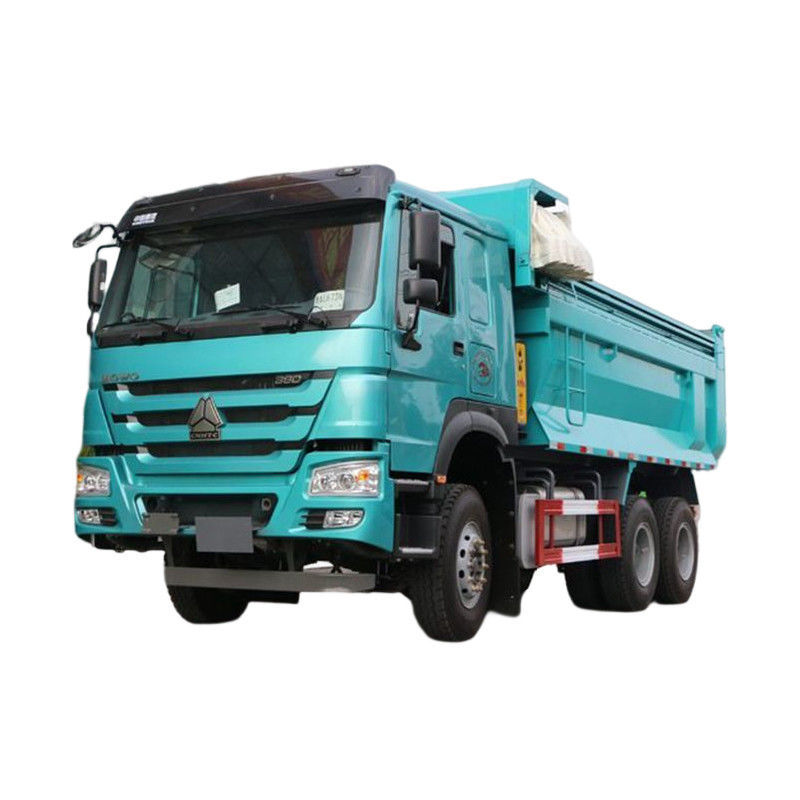 輸送需要のために使用 HOWO 6x4 LHD 380HP 25 トンのティッパートラックダンプトラック