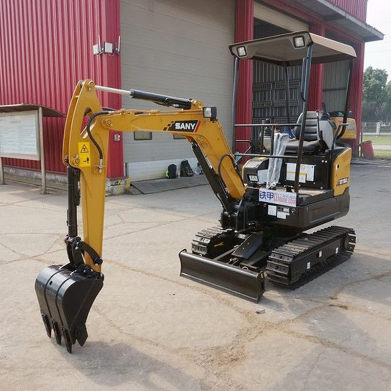 SANY SY16C 輸入水力ポンプと3665mmの掘削高度を持つ1トンのミニ掘削機