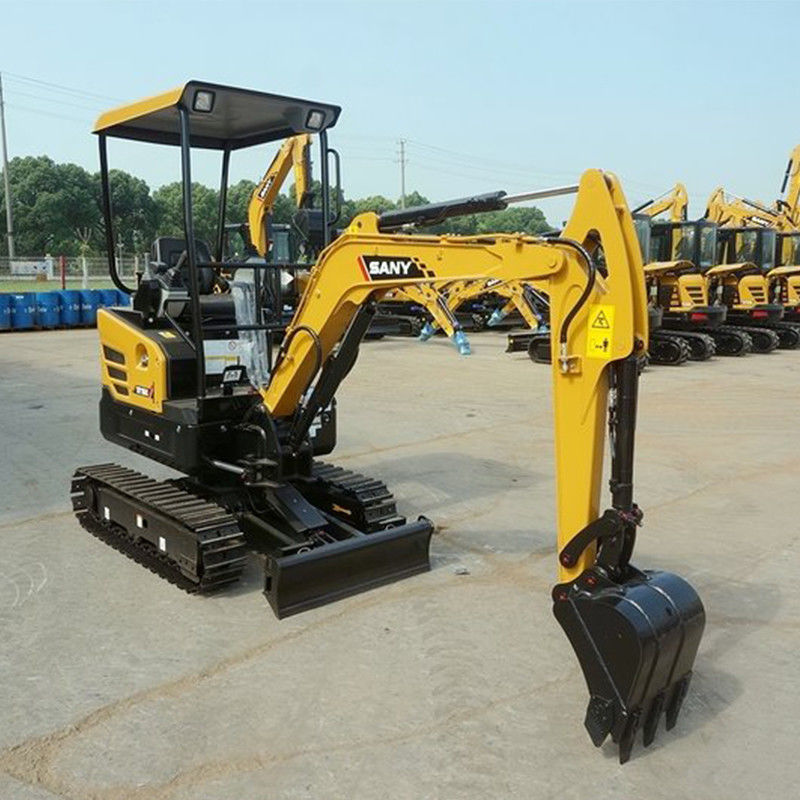 SANY SY16C 輸入水力ポンプと3665mmの掘削高度を持つ1トンのミニ掘削機