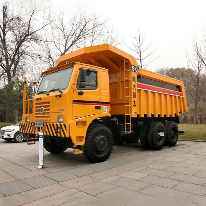 340HPの鉱山ダンプトラック 500-600Lの燃料タンク容量と60-70トンの負荷容量