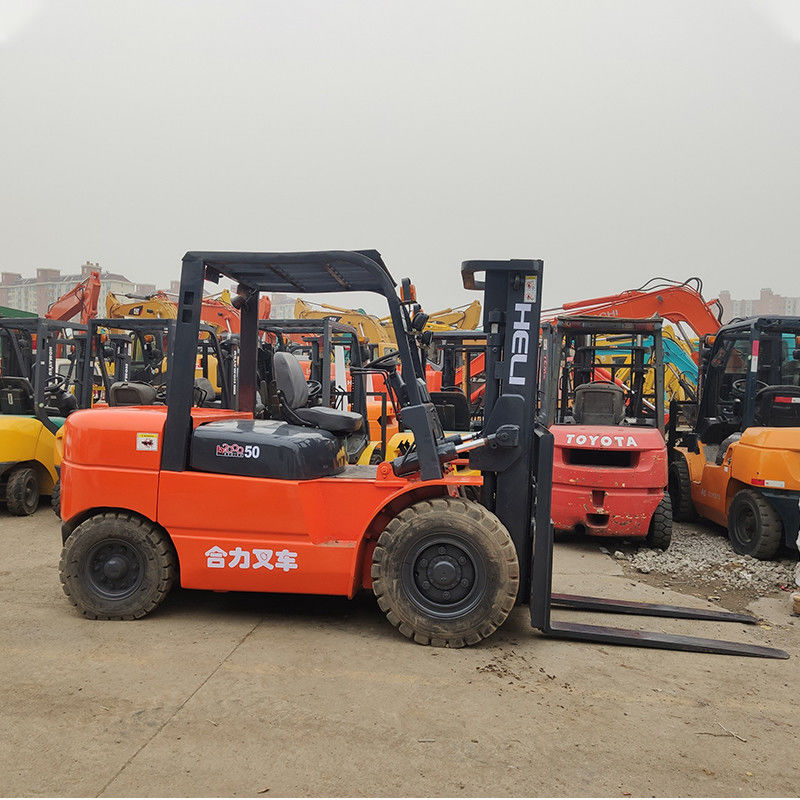 家庭用 5 トンのディーゼルコンテナフォークリフト