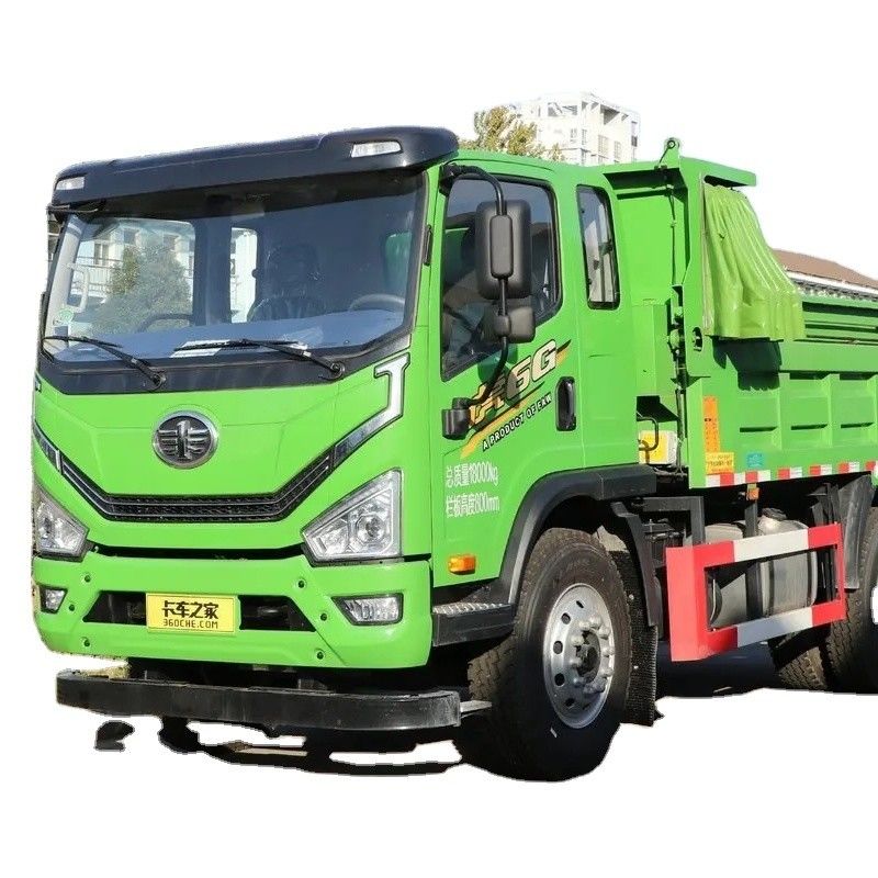 200HP FAW 4x2 ターパー ダンプ トラック 手動トランスミッションと高容量燃料タンク
