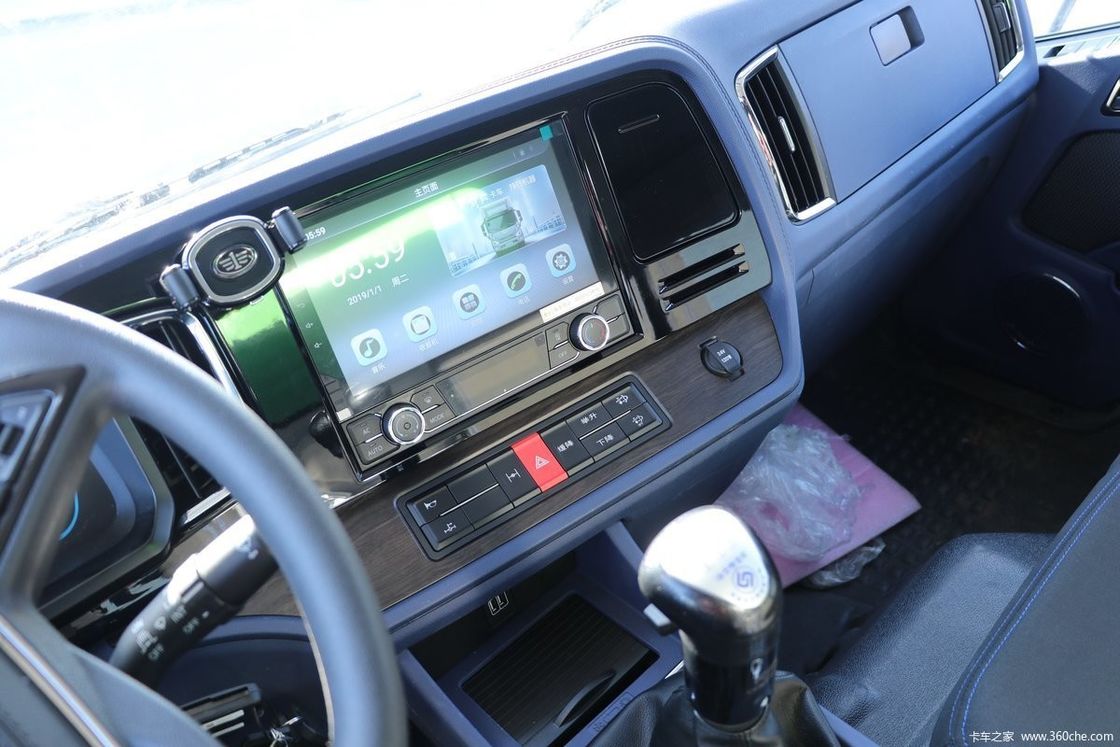 200HP FAW 4x2 ターパー ダンプ トラック 手動トランスミッションと高容量燃料タンク