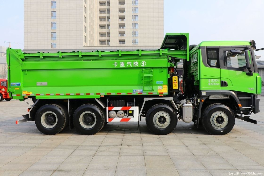ABS はい 12輪 8*4 400 hp シャックマン デロング X3000 ダンプトラック 建設標準版