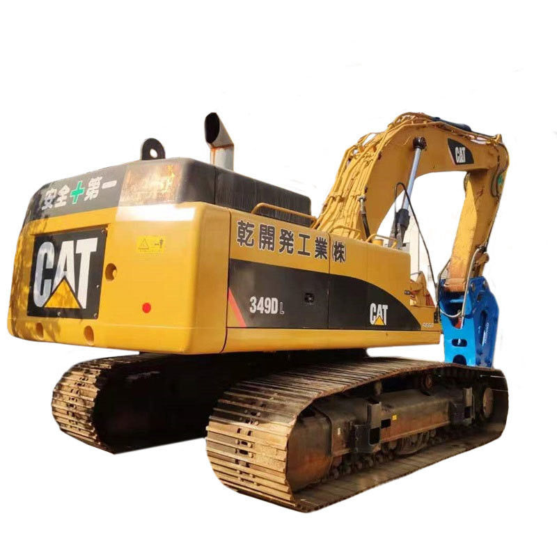 使用済み CAT 349E クローラー掘削機 1.2M3 ボケット容量と2001-4000 作業時間