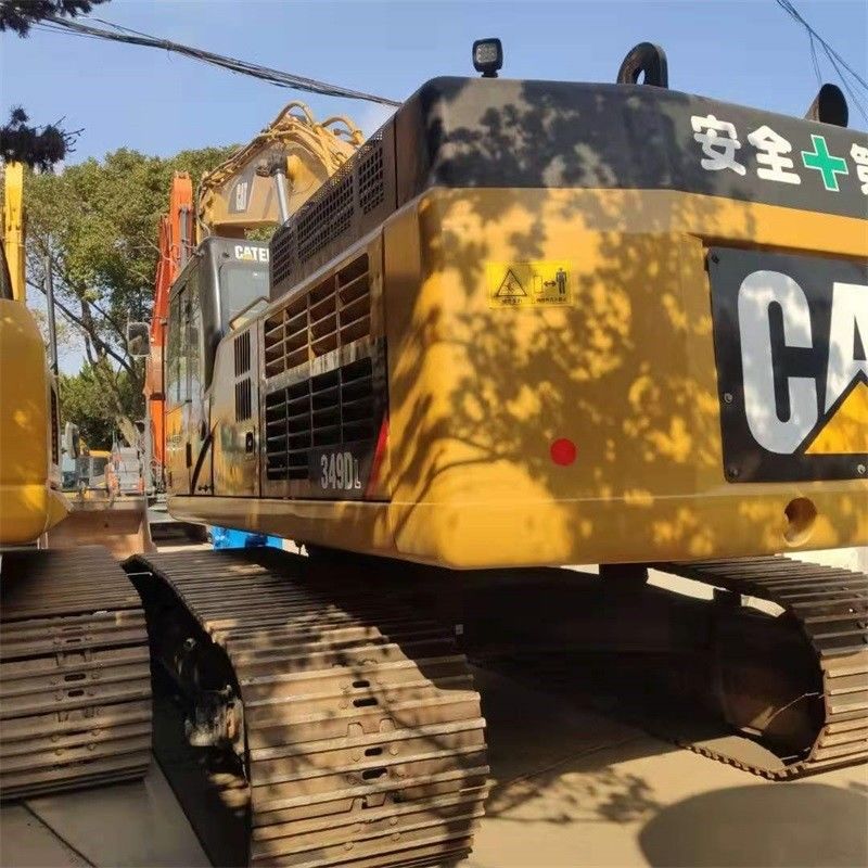 使用済み CAT 349E クローラー掘削機 1.2M3 ボケット容量と2001-4000 作業時間