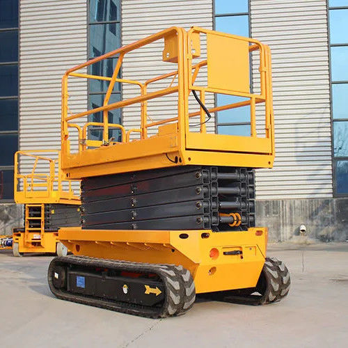 持ち運び可能なシザリリフト 1550 kg 重荷 モバイル電気作業台 リフティングツール